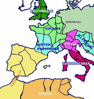 clickable map of western empire